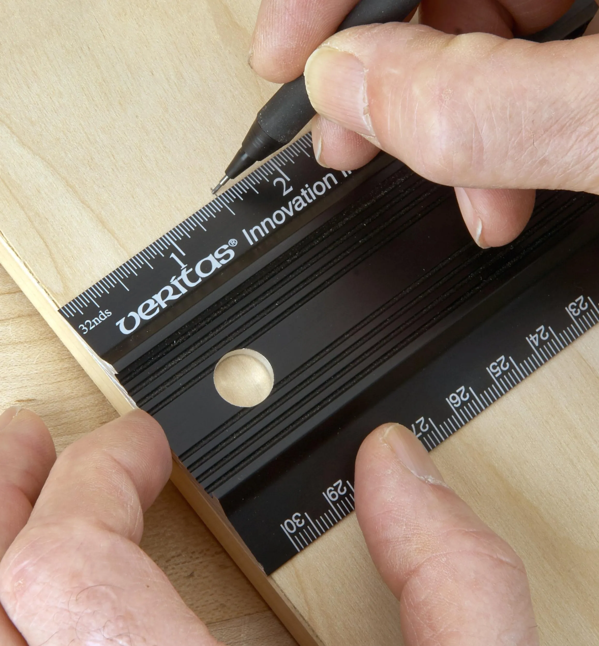 Lee Valley Marking & Measuring>Set Of 3 Veritas Imperial/Metric Shop Rules