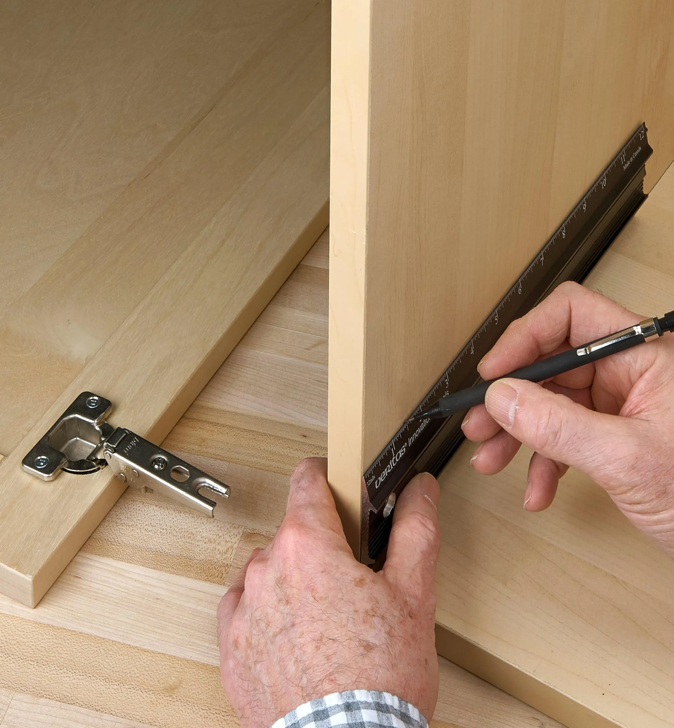 Lee Valley Marking & Measuring>Set Of 3 Veritas Imperial/Metric Shop Rules