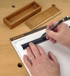 Lee Valley Marking & Measuring>Set Of 4 Veritas Imperial/Metric Aluminum Bench Rules