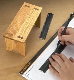 Lee Valley Marking & Measuring>Set Of 4 Veritas Metric Aluminum Bench Rules