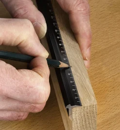 Lee Valley Marking & Measuring>Set Of 3 Veritas Metric Edge Rules