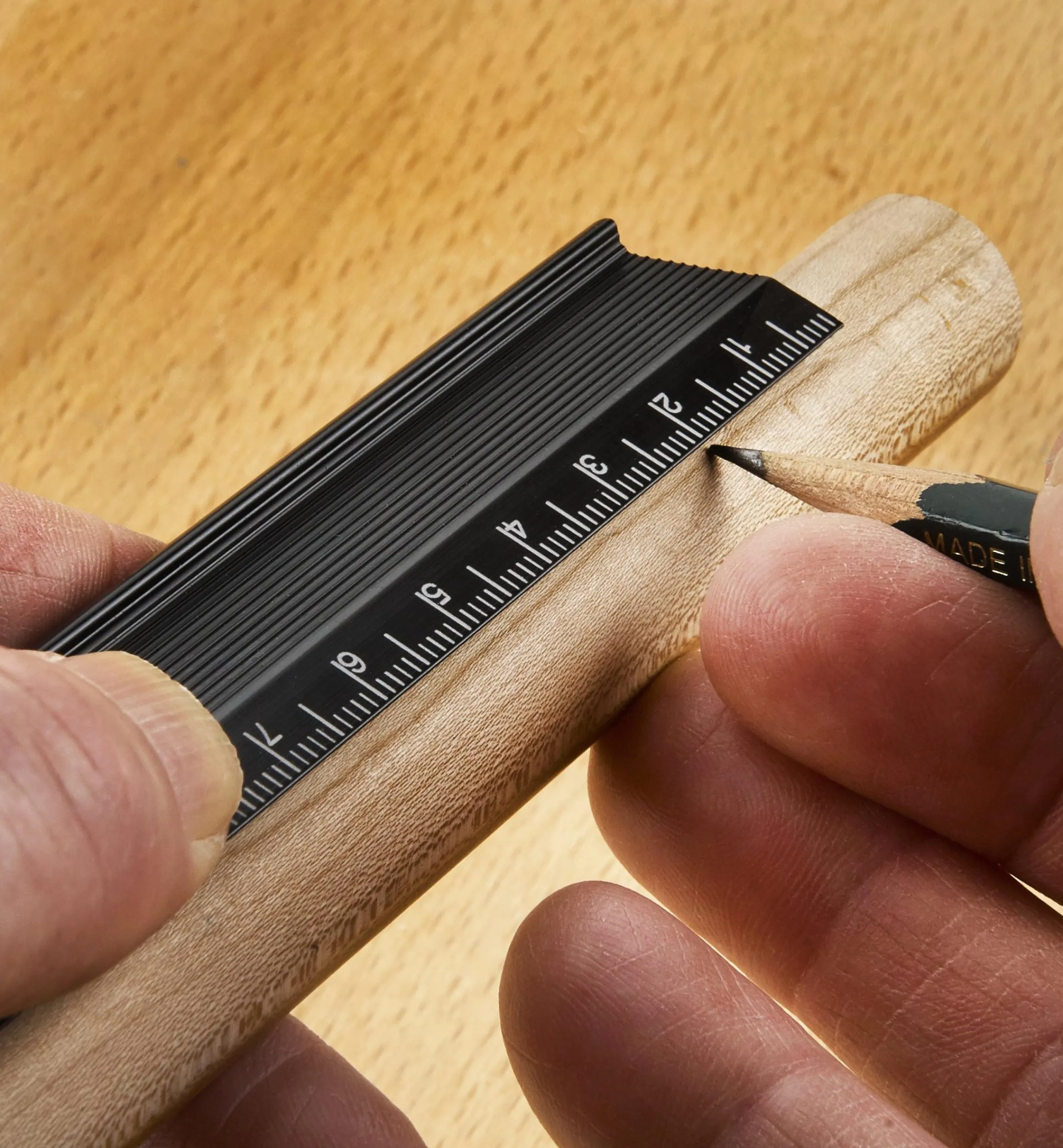 Lee Valley Marking & Measuring>Set Of 3 Veritas Metric Edge Rules