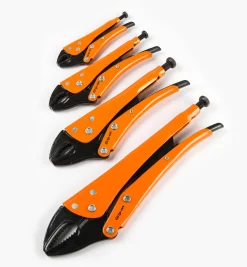 Lee Valley Hand Tools>Set Of Regular-Jaw Grip-On Locking Pliers