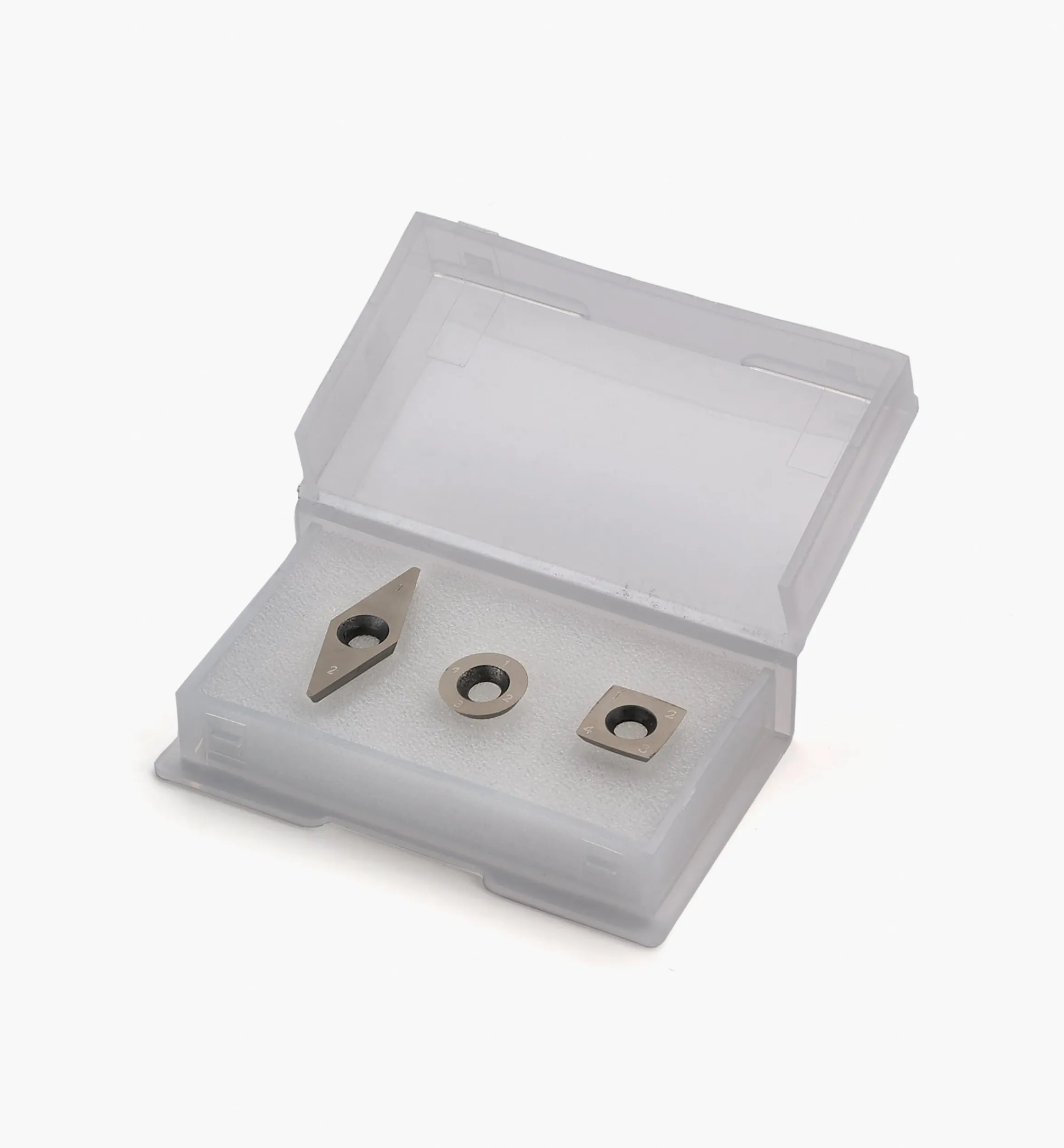 Lee Valley Turning>Set Of Replacement Tips For Carbide-Tipped Turning Tools