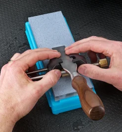 Lee Valley Sharpening>Shapton 1500x Blue Ha-No-Kuromaku Ceramic Stone