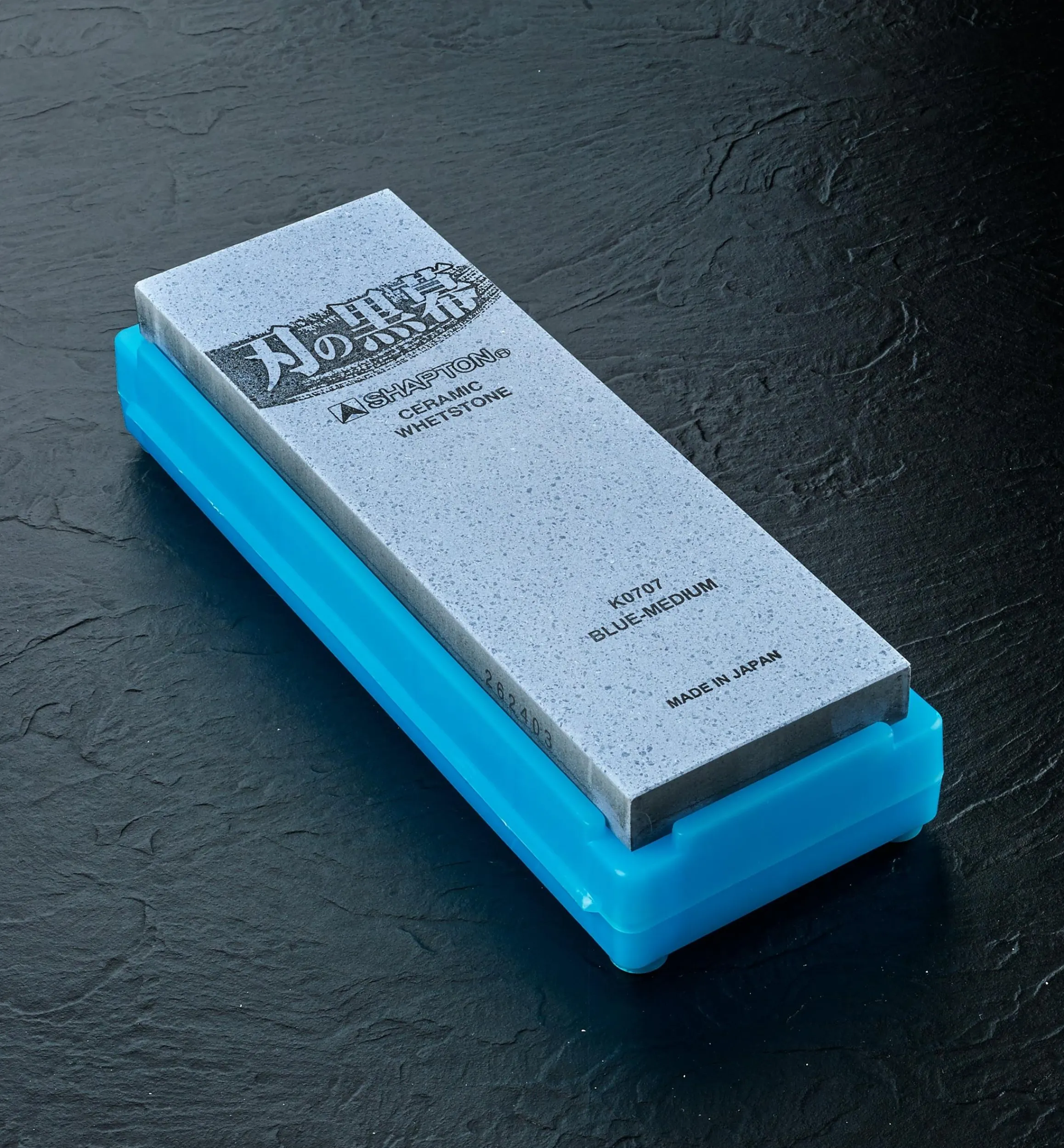 Lee Valley Sharpening>Shapton 1500x Blue Ha-No-Kuromaku Ceramic Stone