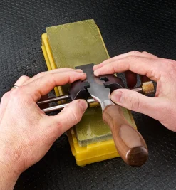 Lee Valley Sharpening>Shapton 220x Moss Ha-No-Kuromaku Ceramic Stone