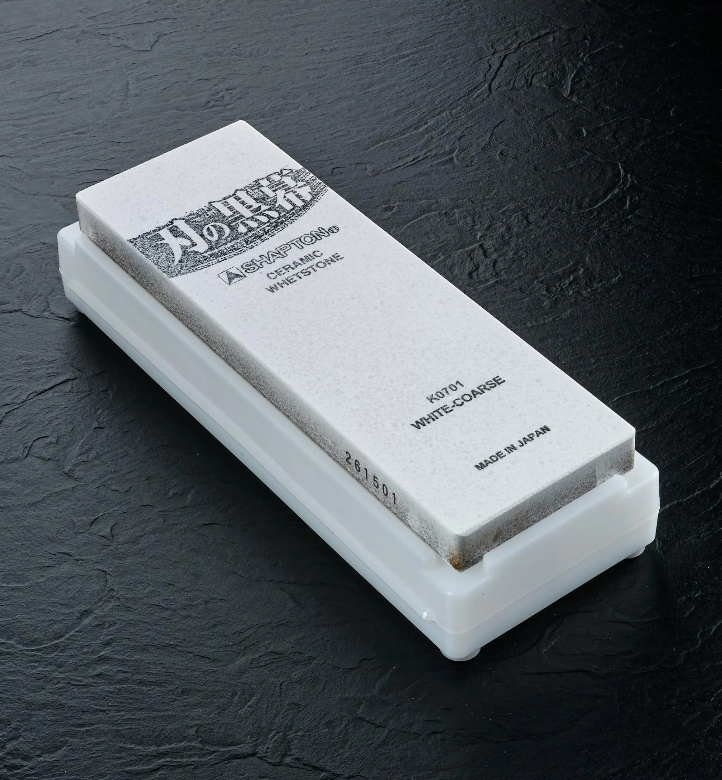 Lee Valley Sharpening>Shapton 120x White Ha-No-Kuromaku Ceramic Stone