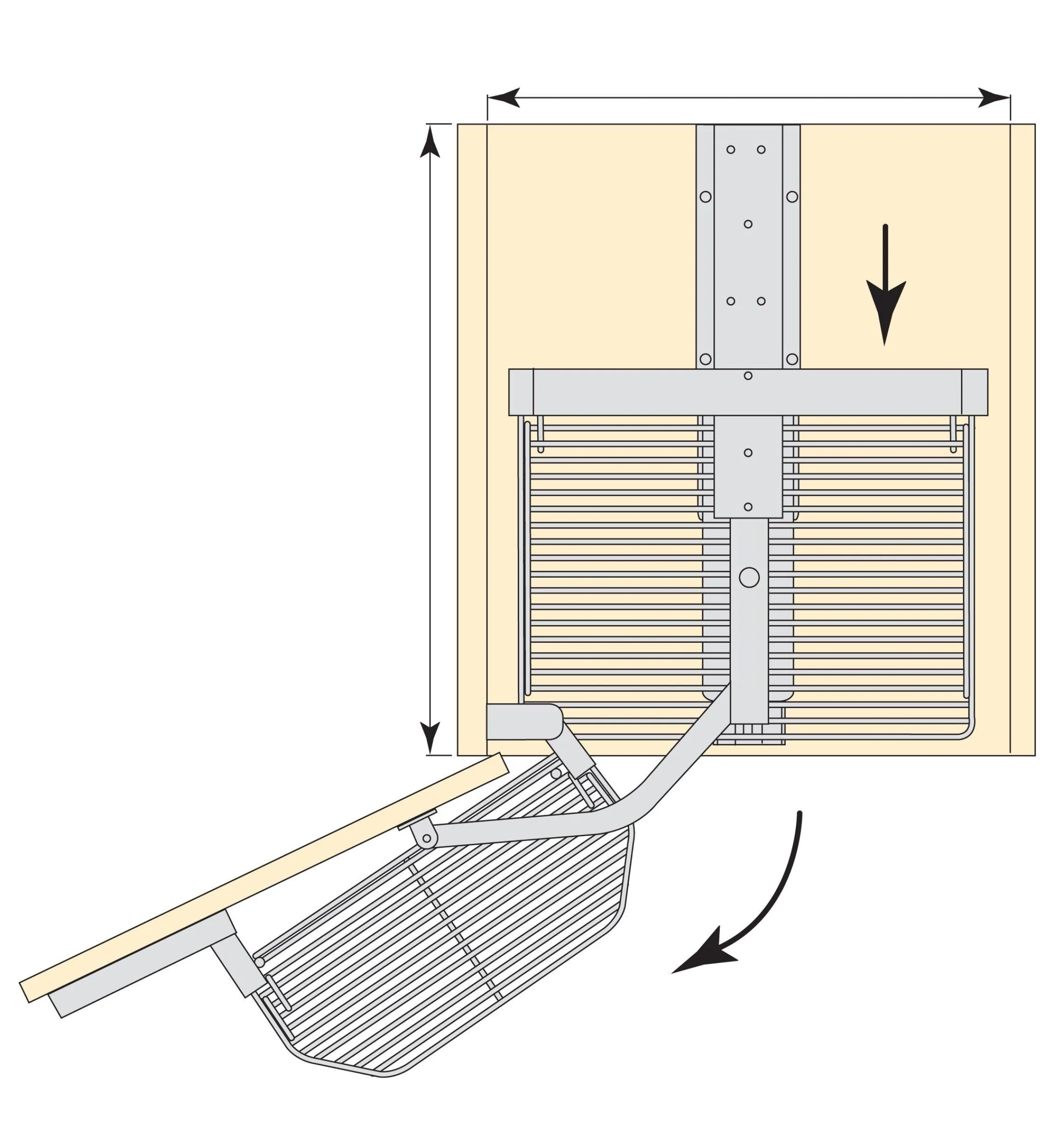 Lee Valley Kitchen Hardware>12-Shelf Larder Unit
