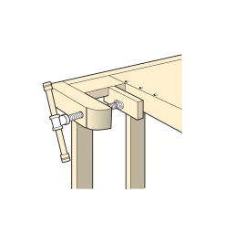 Lee Valley Workshop>Shoulder-Vise Screw