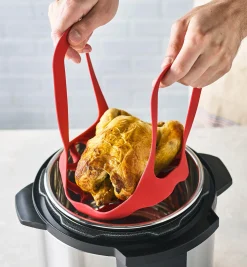 Lee Valley Cookware>Silicone Pressure Cooker Sling