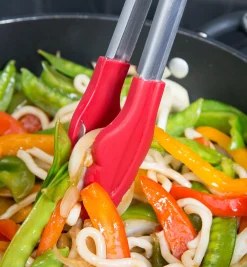 Lee Valley Cooking Utensils>Silicone Tongs With Teeth