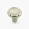 Lee Valley Knobs>Simple Pewter Dished Knob