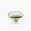 Lee Valley Knobs>Simple Pewter Oval Knob