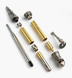 Lee Valley Project Supplies>Skull Ballpoint Twist Pen Hardware