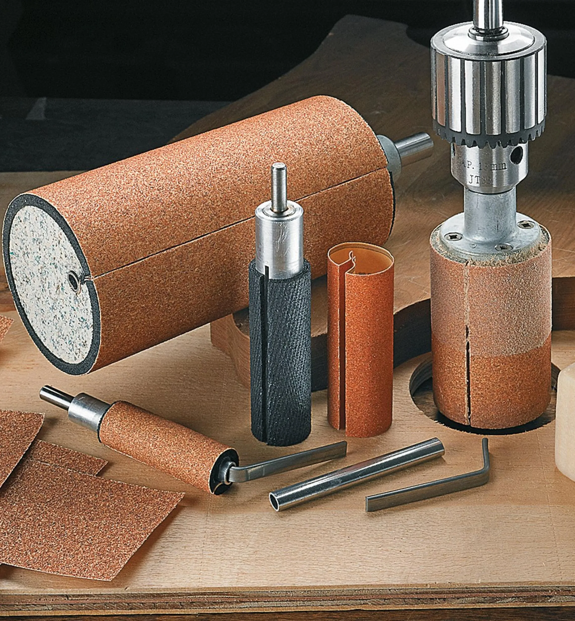 Lee Valley Supplies>Sleeveless Sanding Drums