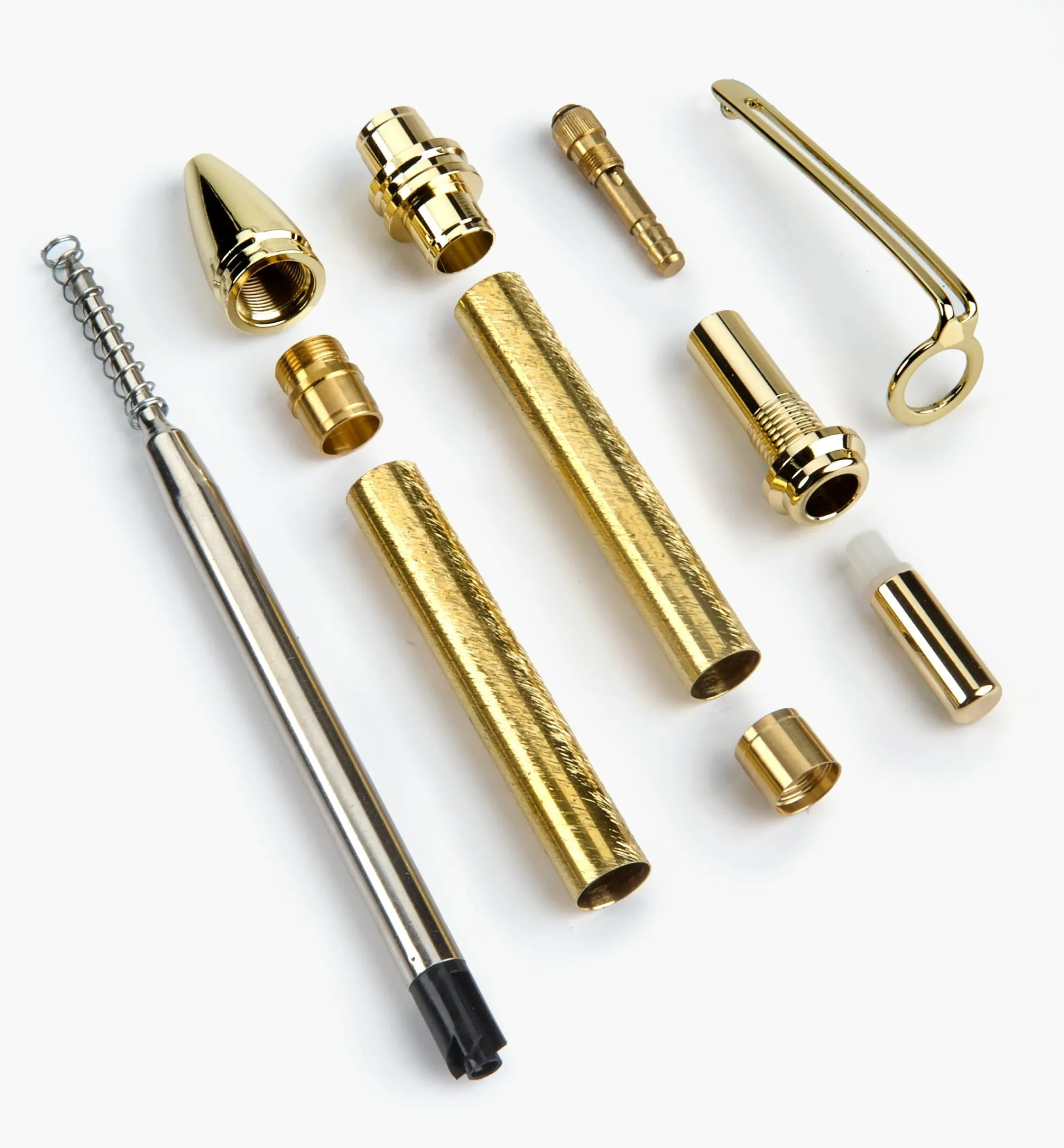 Lee Valley Project Supplies>Slimline Pro EDC Click Pen Hardware