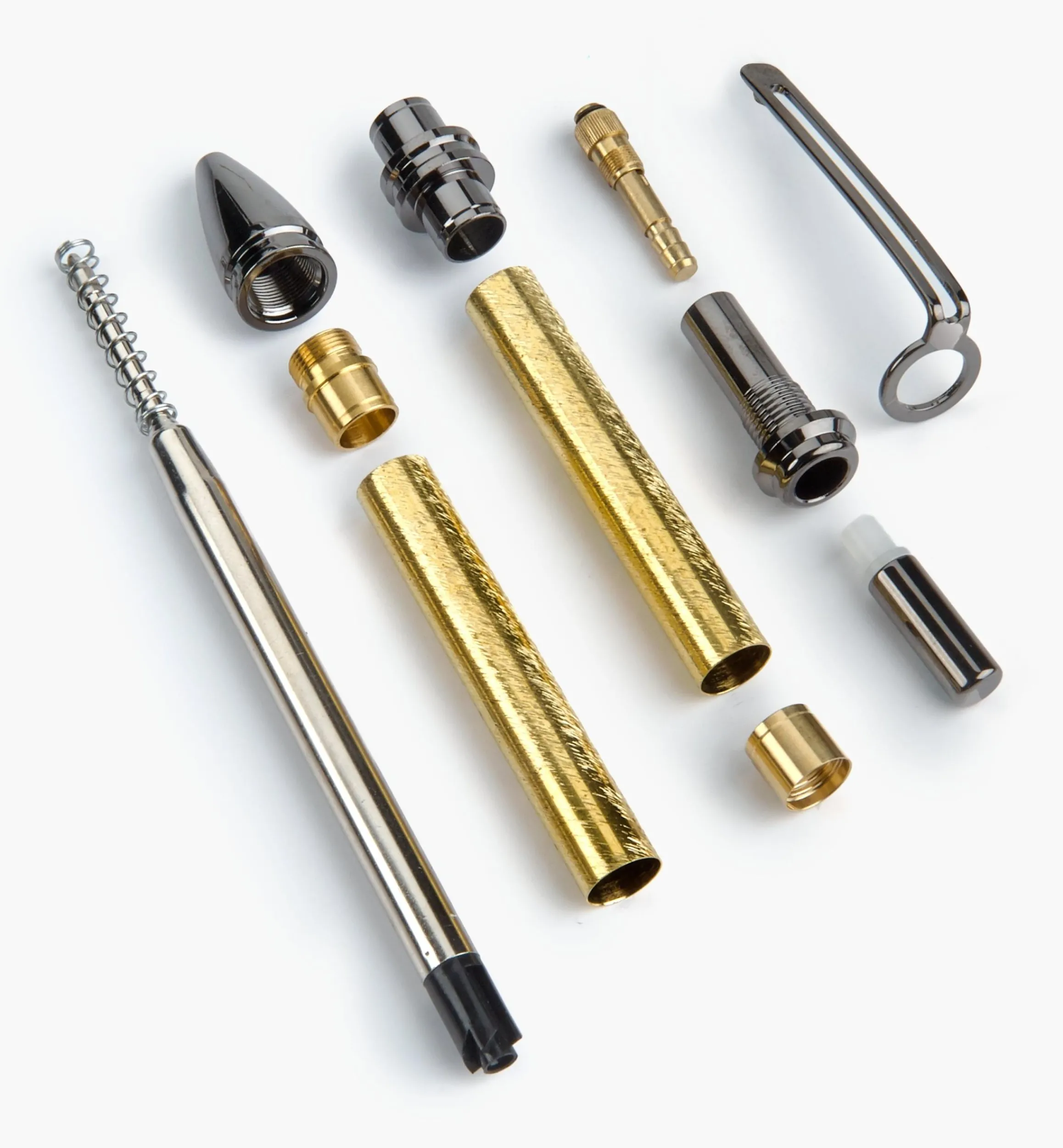 Lee Valley Project Supplies>Slimline Pro EDC Click Pen Hardware