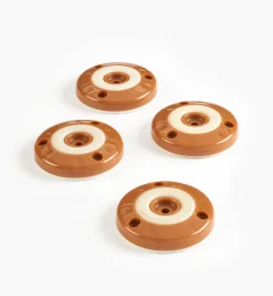 Lee Valley Glides>Slipstick Furniture Grippers, Caramel Color