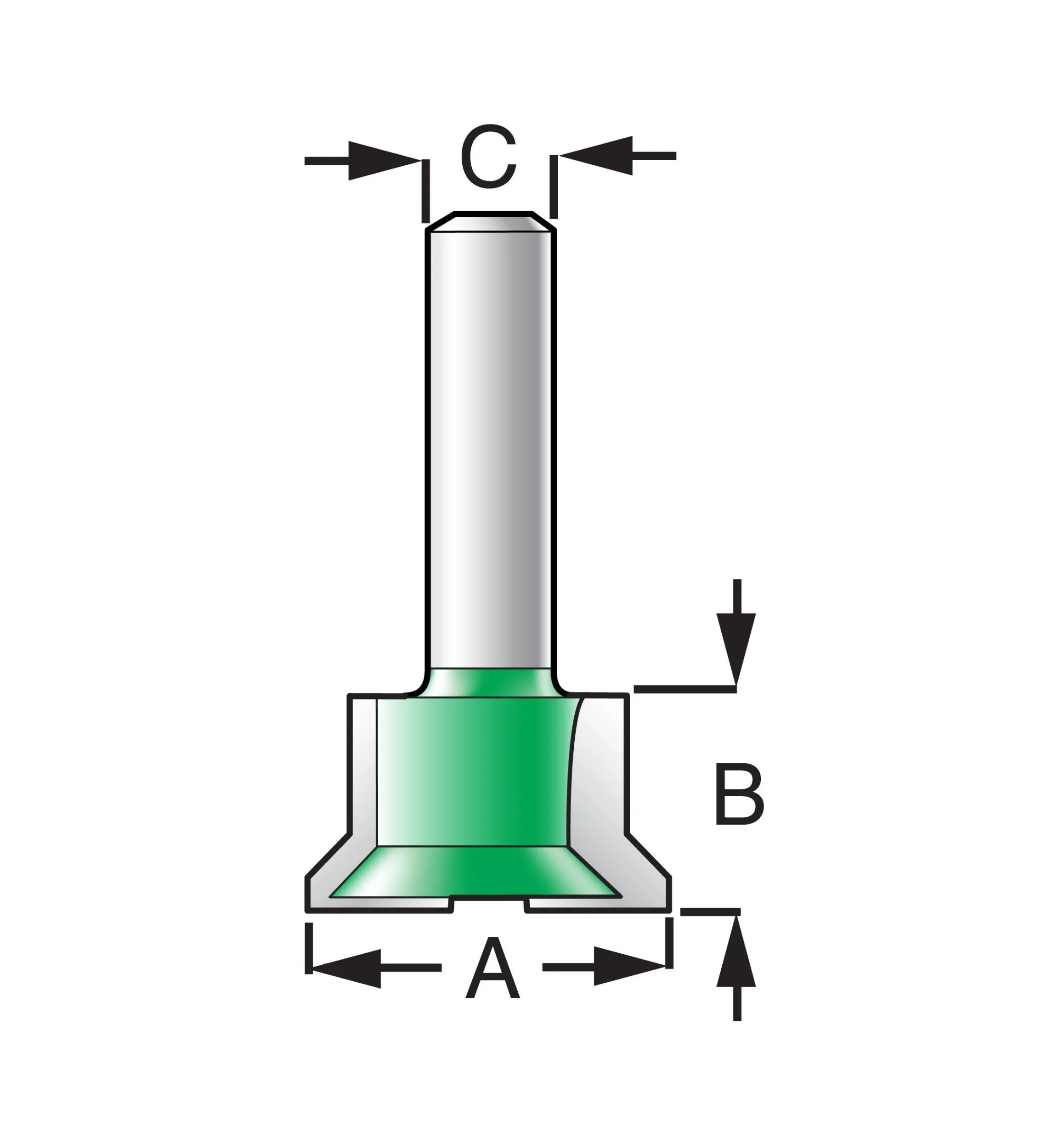 Lee Valley Routing>Small Drawer Lock Bit