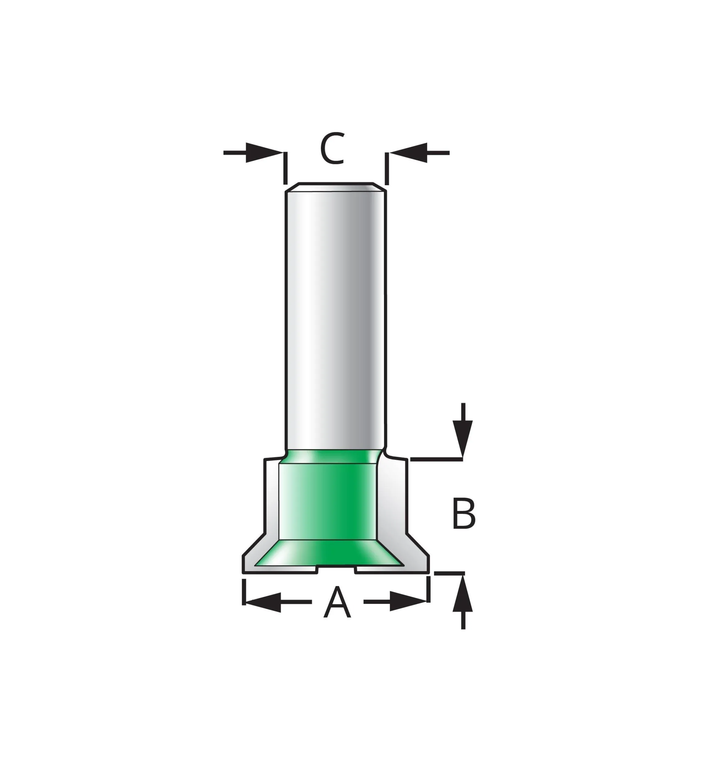 Lee Valley Routing>Small Drawer Lock Bit