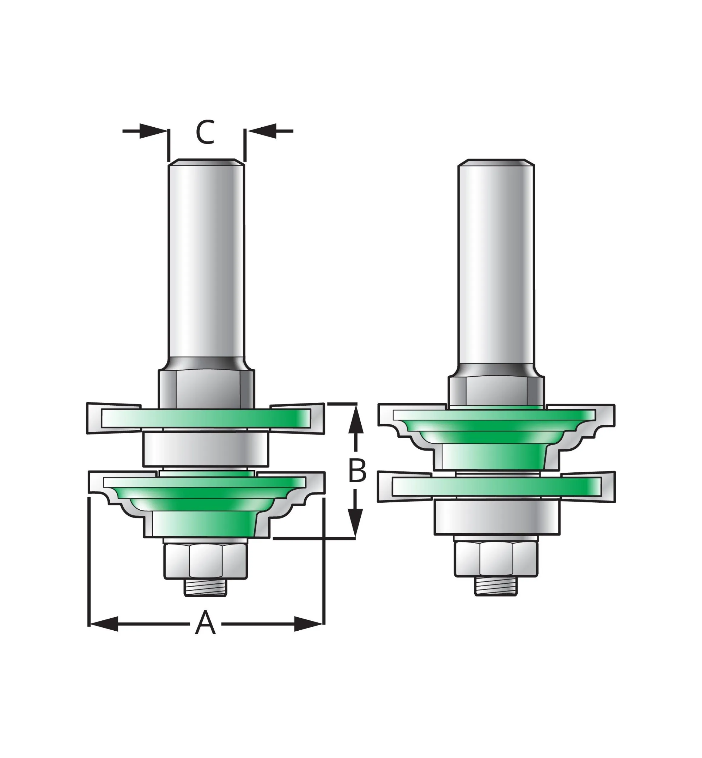 Lee Valley Routing>Small Reversible Classic Frame Bit