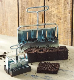 Lee Valley Seed Starting>Soil Cube & Block Molds Set