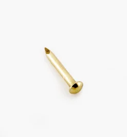 Lee Valley Fasteners>Solid Brass Escutcheon Pins