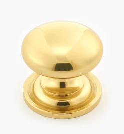 Lee Valley Knobs>Solid Brass Knobs