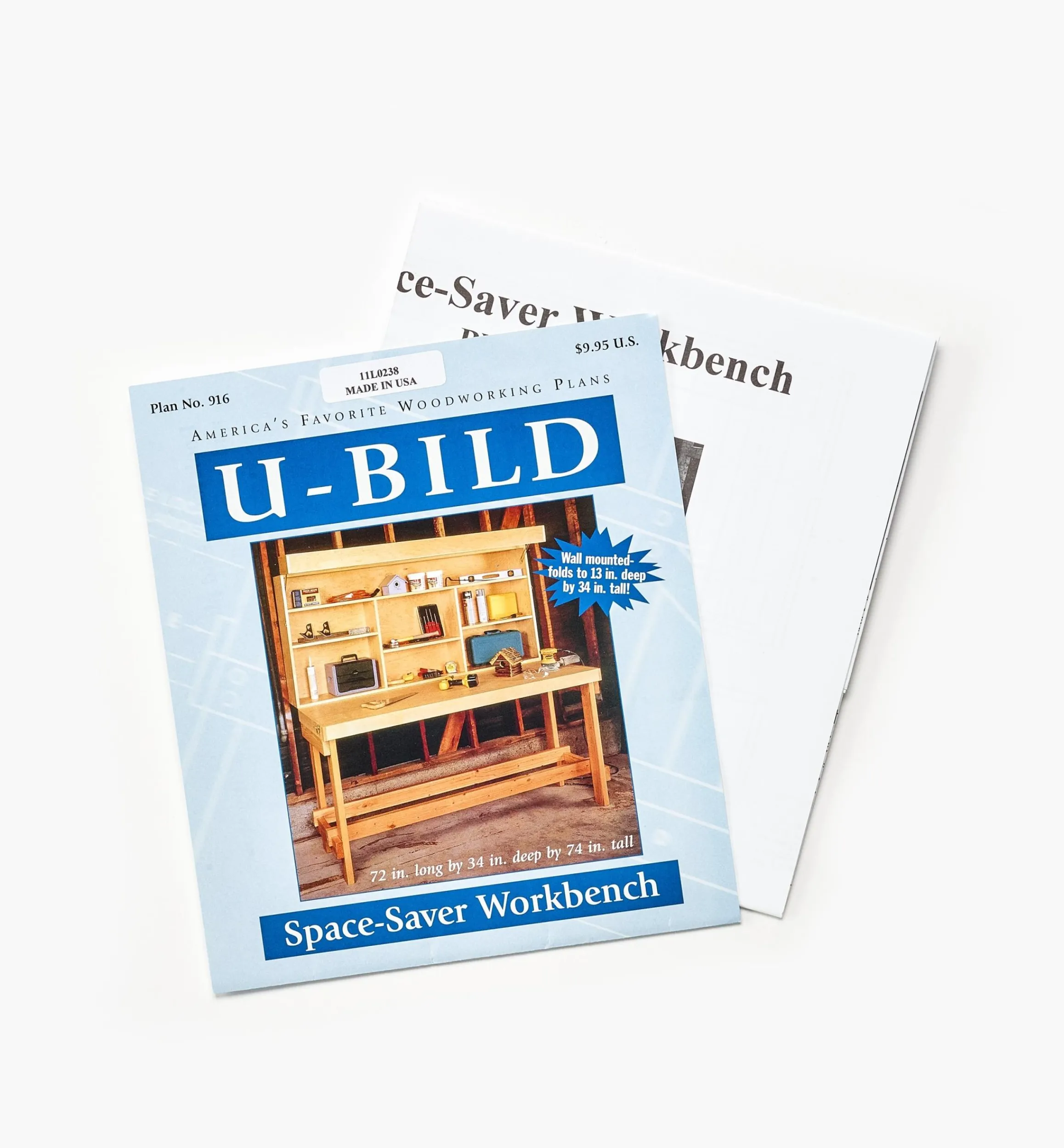 Lee Valley Plans>Space-Saver Workbench Plan