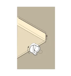 Lee Valley Storage Organization>Spiral Shelf Supports