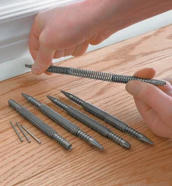 Lee Valley Hand Tools>Spring Center Punches & Nail Sets