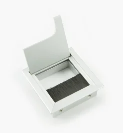 Lee Valley Cable Management>Square Metal Cable Grommet