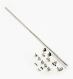 Lee Valley Architectural Hardware>Stainless-Steel Barn-Style Door Hardware