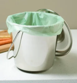 Lee Valley Composting|Composting>Stainless-Steel Compost Pails