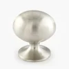 Lee Valley Knobs>Stainless-Steel Oval Knob