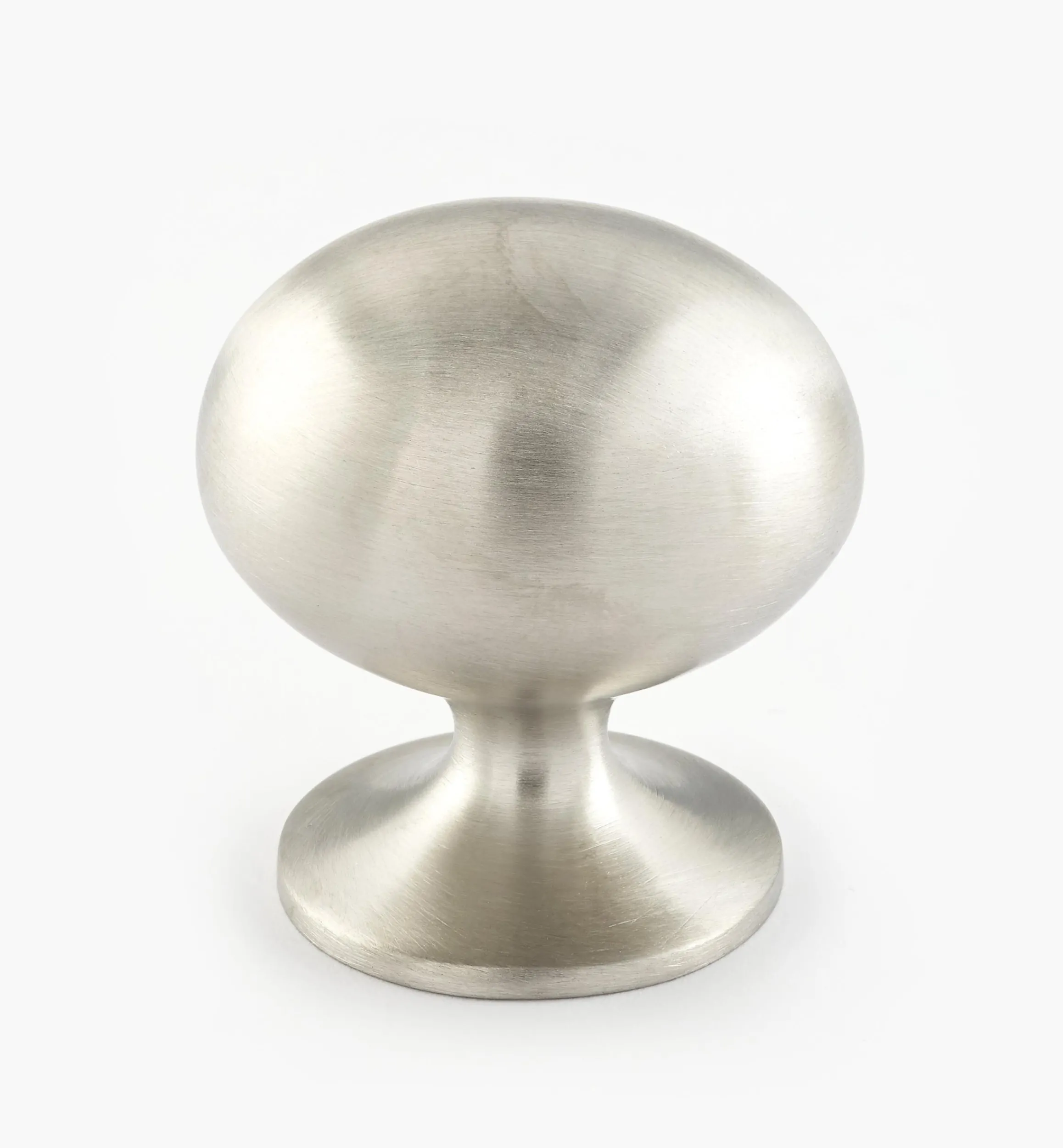 Lee Valley Knobs>Stainless-Steel Oval Knob