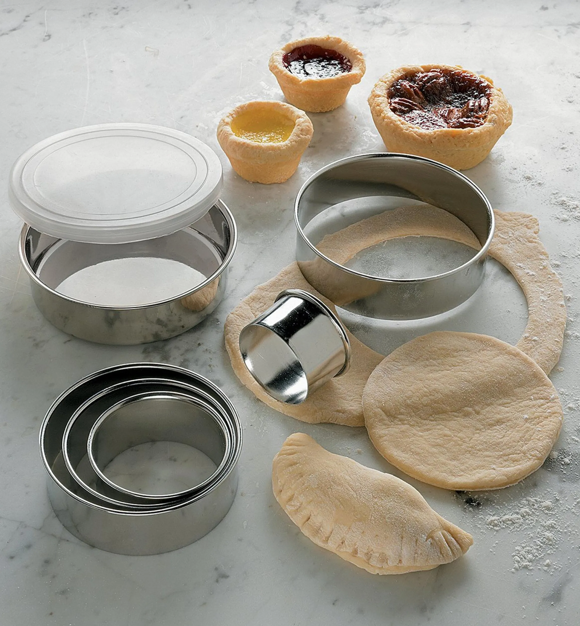 Lee Valley Pastry Tools>Stainless-Steel Pastry Cutters