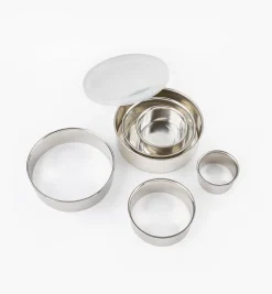 Lee Valley Pastry Tools>Stainless-Steel Pastry Cutters