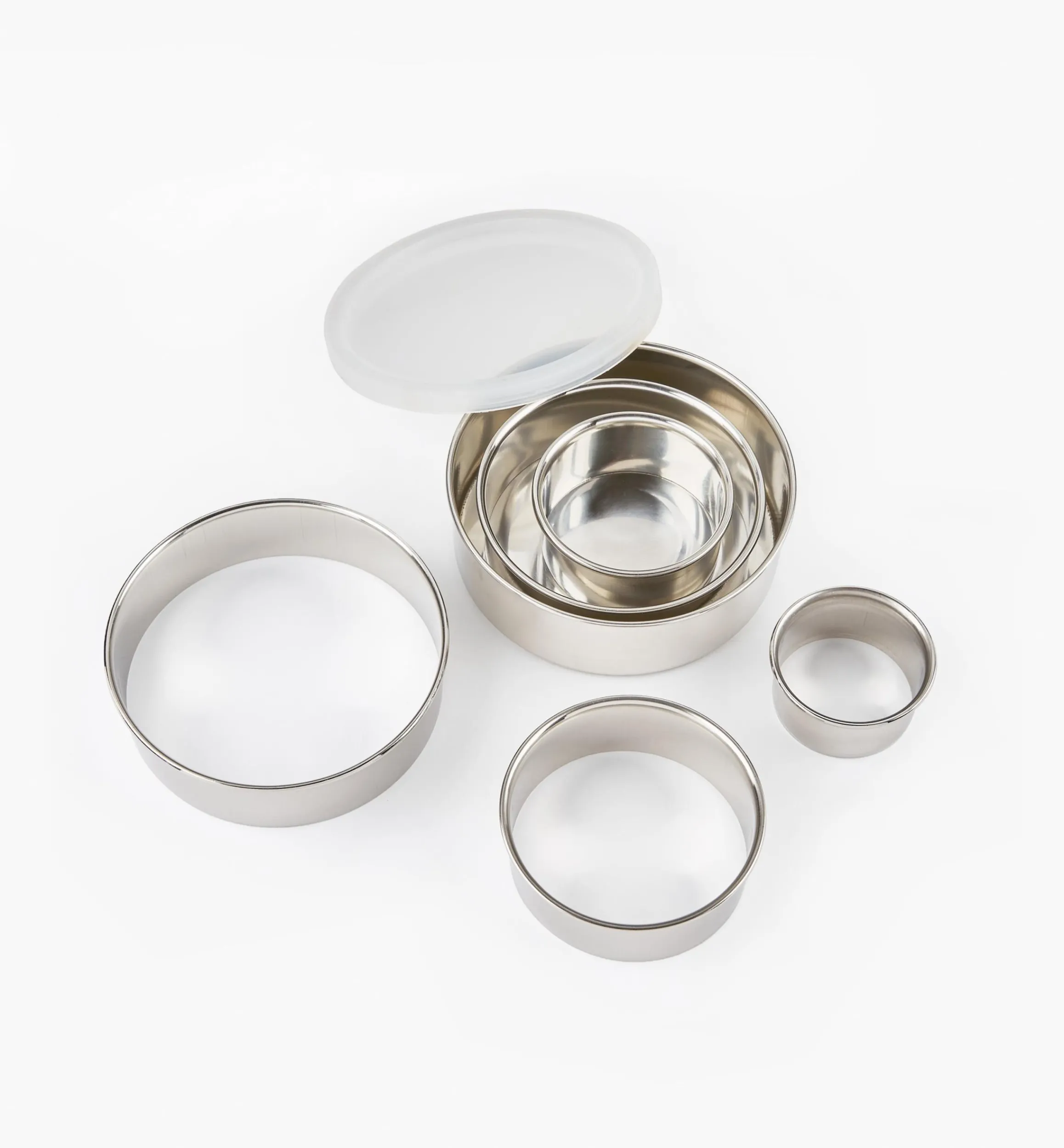 Lee Valley Pastry Tools>Stainless-Steel Pastry Cutters