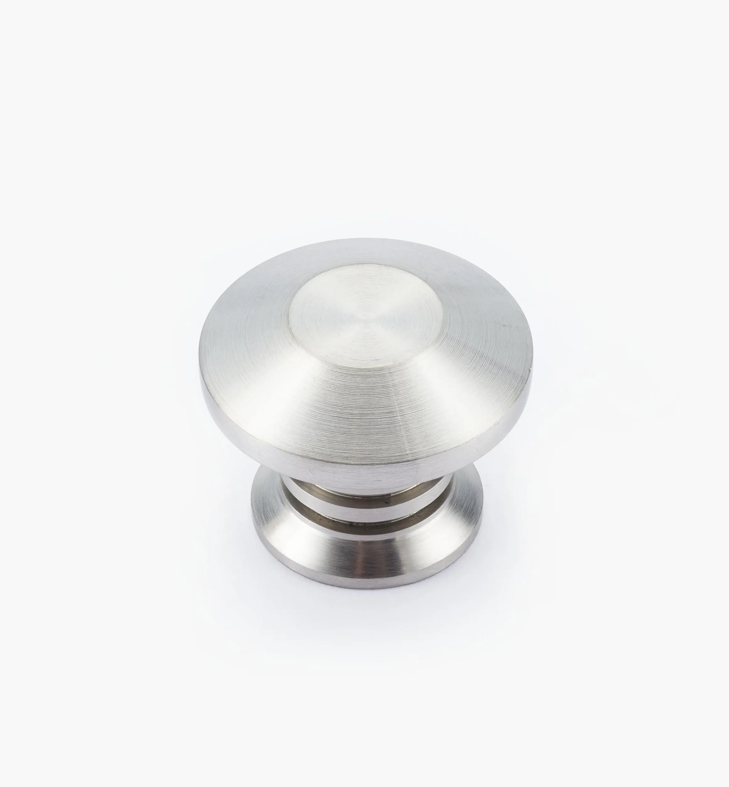 Lee Valley Knobs>Stainless-Steel Ringed Knobs