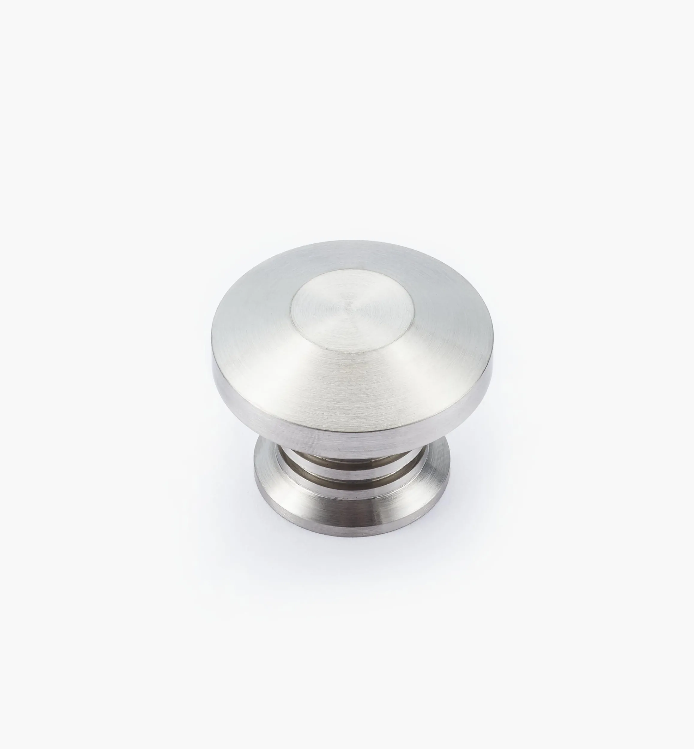 Lee Valley Knobs>Stainless-Steel Ringed Knobs