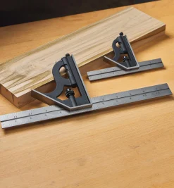 Lee Valley Marking & Measuring>Starrett Cast-Iron Combination Squares