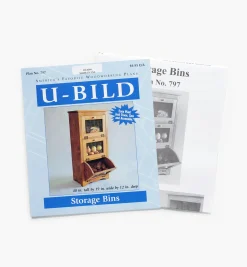 Lee Valley Plans>Storage Bin Plan