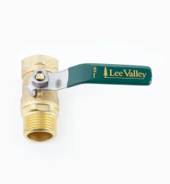 Lee Valley Hoses & Accessories>Straight Shut-Off Valve
