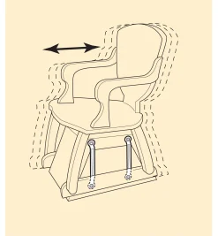 Lee Valley Project Supplies>Swinging (Glider) Chair Brackets