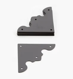 Lee Valley Box Hardware>Tansu Fancy Corner Plates