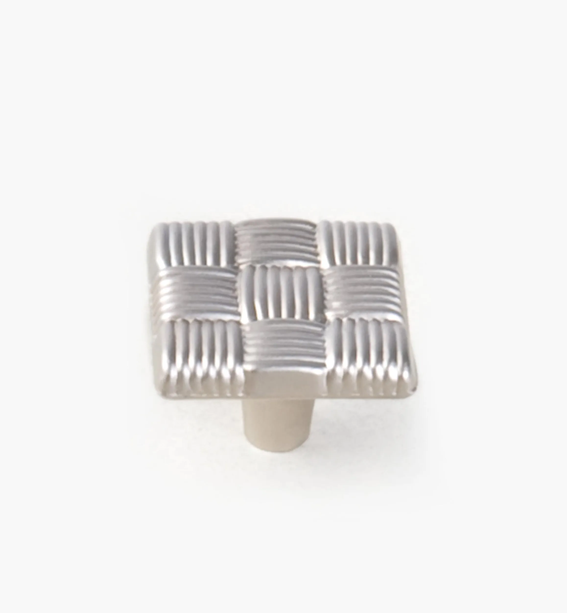Lee Valley Knobs>Tapestry Square-Weave Cabinet Knob