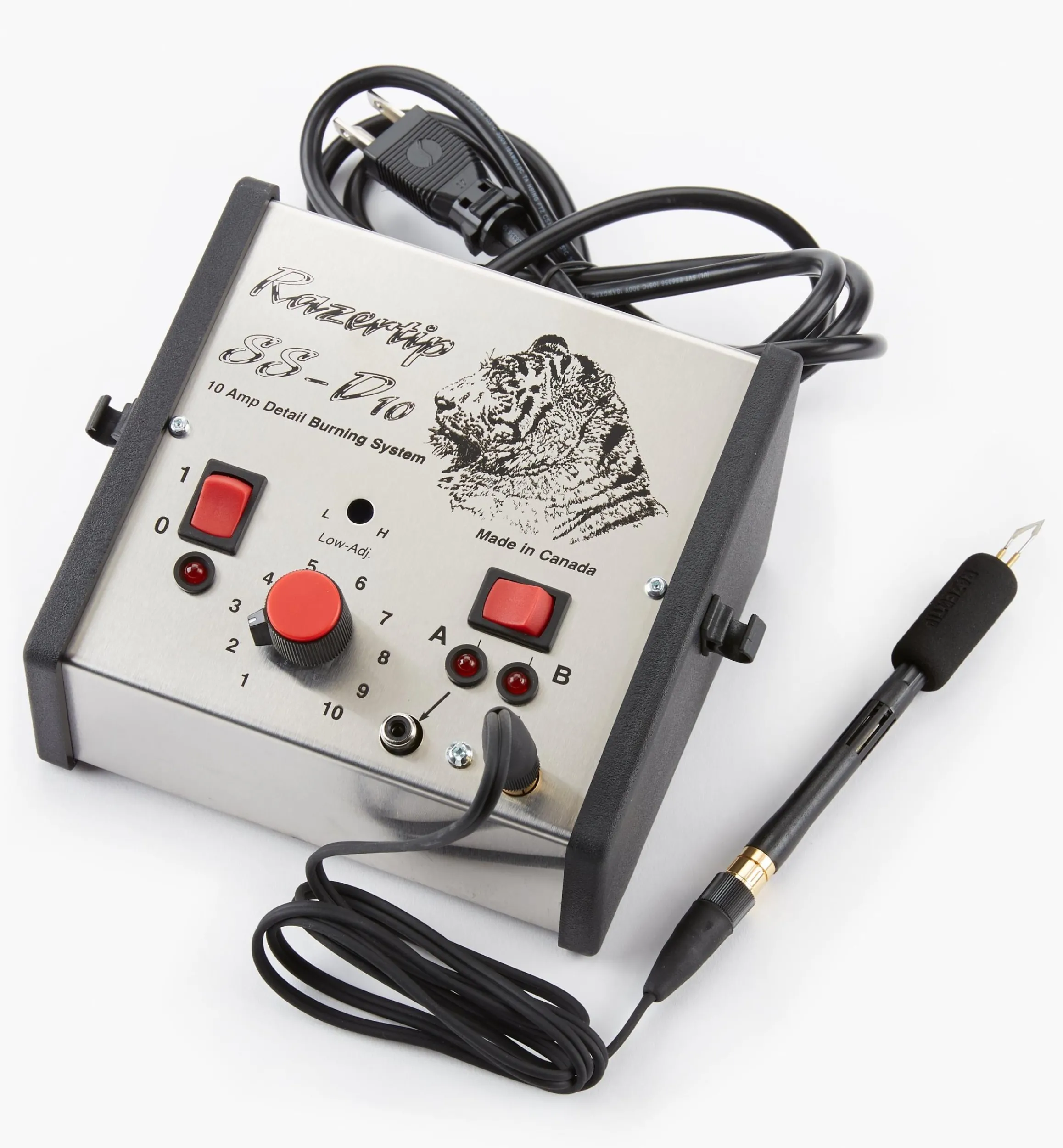 Lee Valley Power Tools>The Razertip Wood Burning Systems