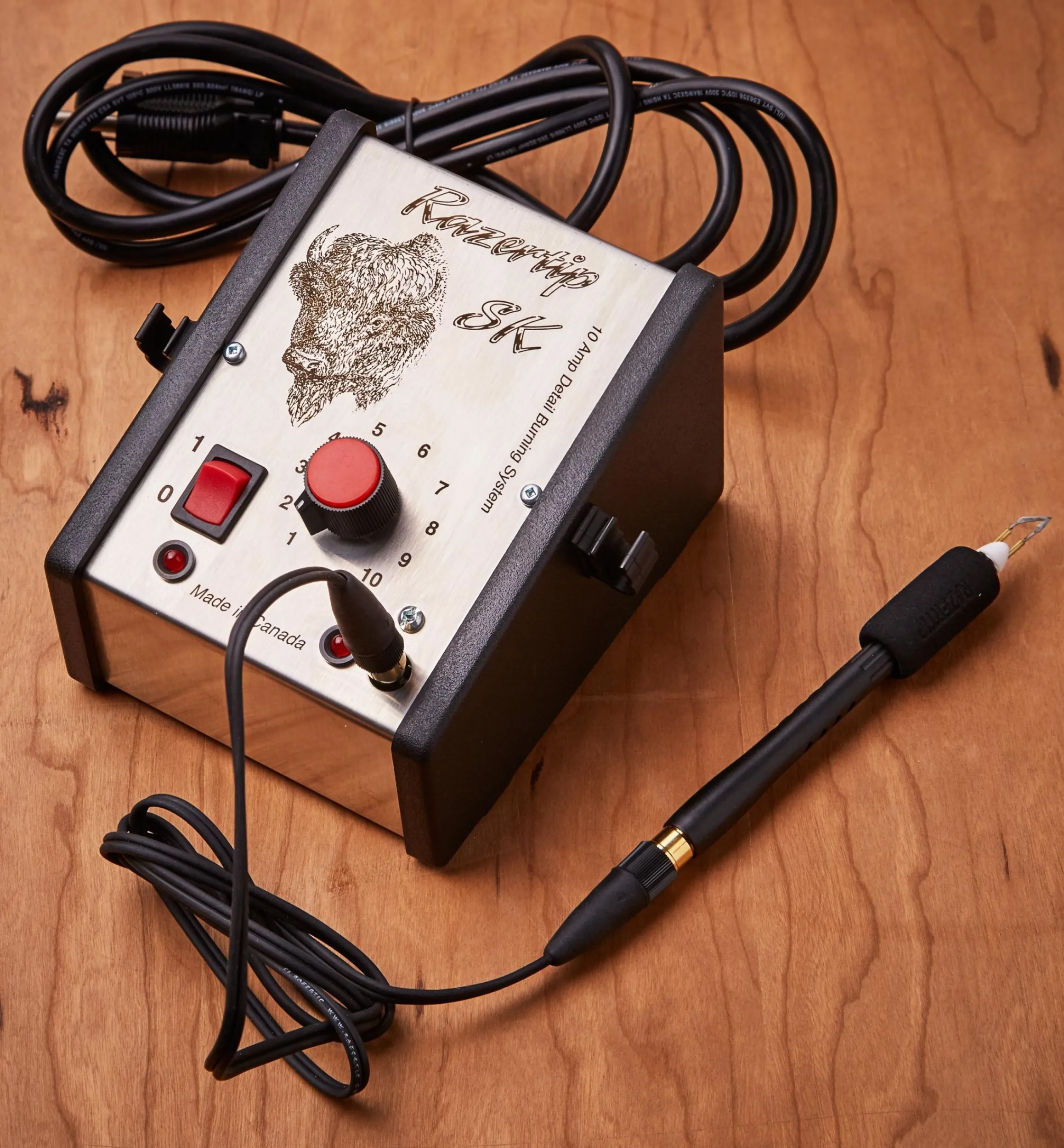 Lee Valley Power Tools>The Razertip Wood Burning Systems